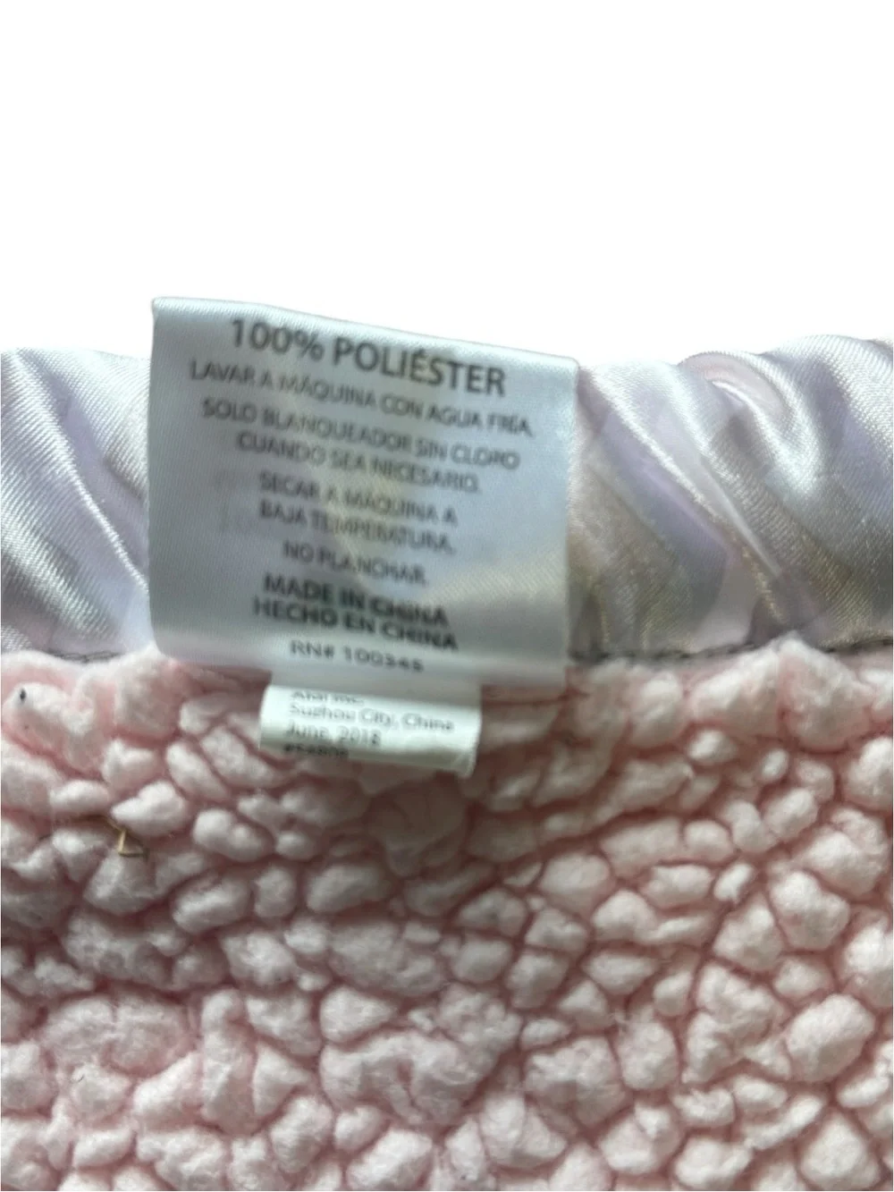 Little Journey Aldi Soft Pink Baby Blanket Faux Fur Satin Trim Satin Trim 2018